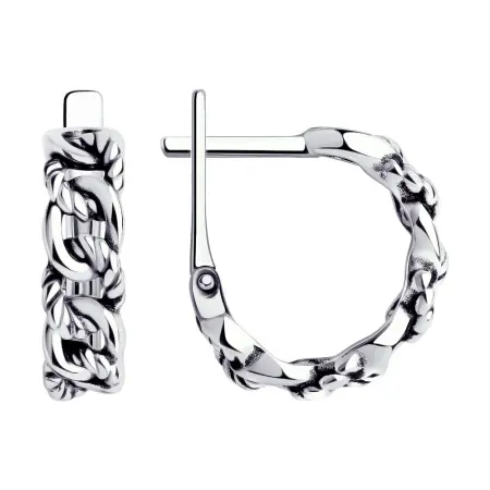 Серьги из серебра SOKOLOV