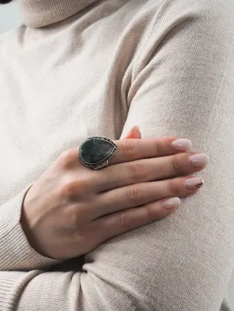 Кольцо из серебра