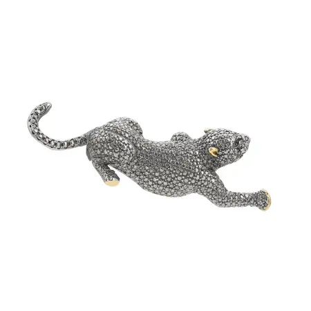 Брошь из серебра «Пантера»