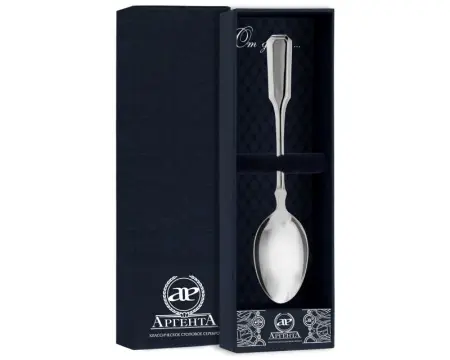 Серебряная чайная ложка «Русская»