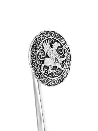 Серебряная закладка для книг «Византия»