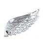 Брошь из серебра с фианитами SVOBODA крылья