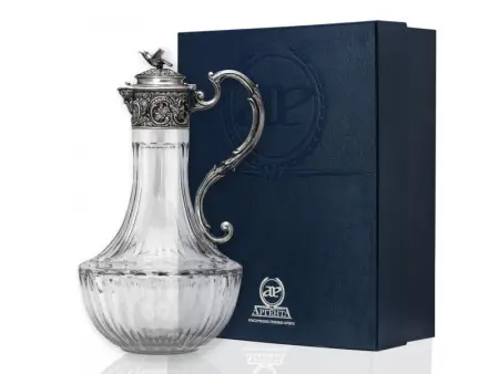 Серебряный кувшин «Птица»