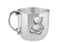 Серебряная кружка детская «Мишка»