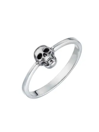 Серебряное кольцо «Череп»