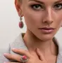 Серебряное кольцо с тулитом