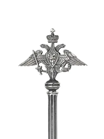 Чайная ложка из серебра «Министерство обороны»