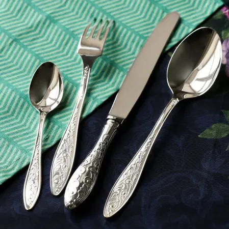 Серебряная чайная ложка «Морозко»