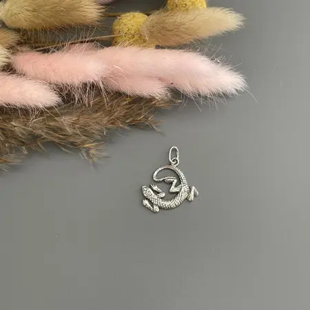 Серебряная подвеска «Варан»