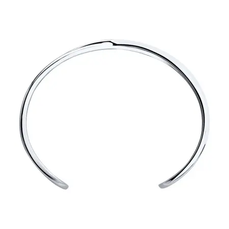 Браслет из серебра жёсткий