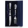 Серебряный набор «Престиж» столовая вилка и нож