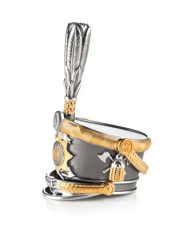 Рюмка «Гусарский кивер» (малая) из серебра 925