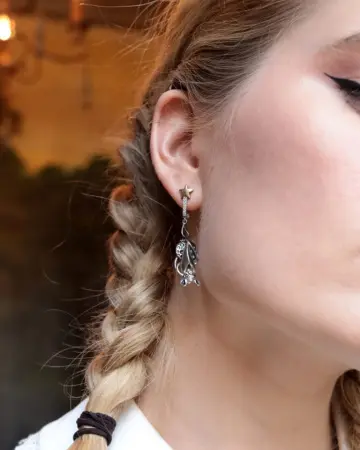 Серьги «Летучая мышь»