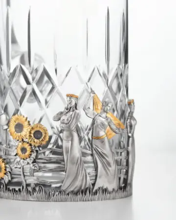 Кувшин из серебра «Разгуляй»