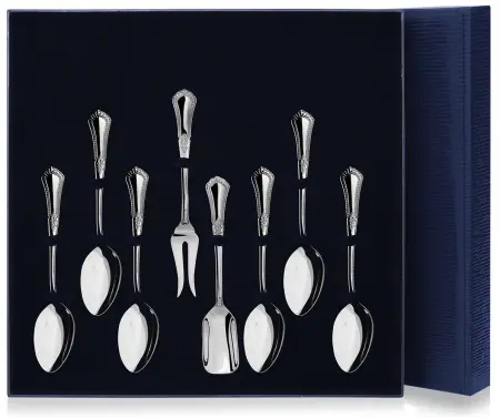 Серебряный набор для десерта «Фаворит» №2