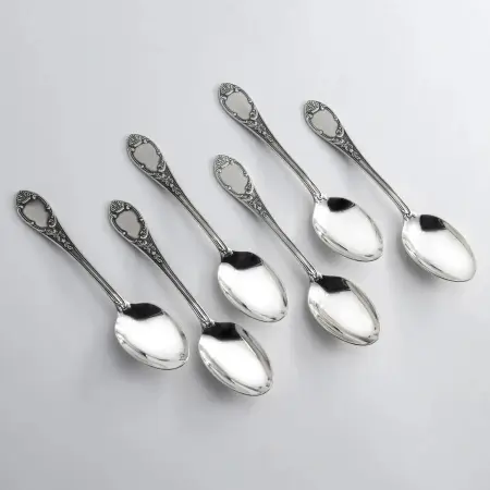 Набор «Охота» 6 кофейных чашек и ложек