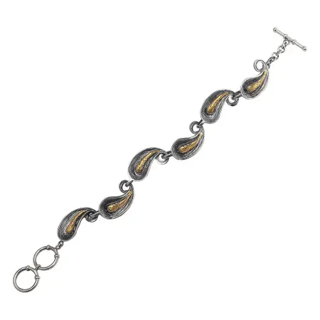 Серебряный браслет «Калла»