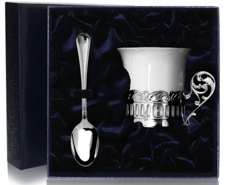 Чашка кофейная «Богема» с ложкой