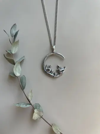 Серебряная подвеска «Лунная рапсодия»