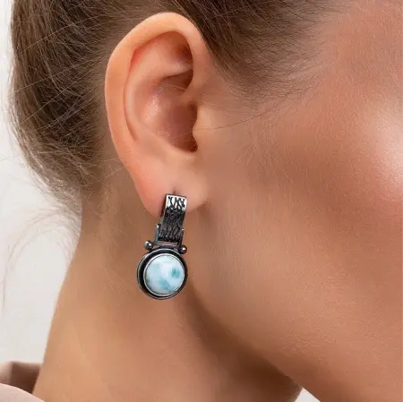 Серебряные серьги «Небесные Чары»