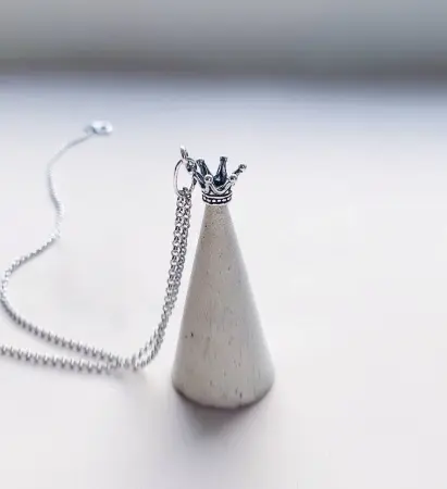 Серебряная подвеска «Корона»