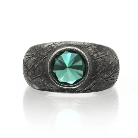 Серебряное кольцо с фианитом