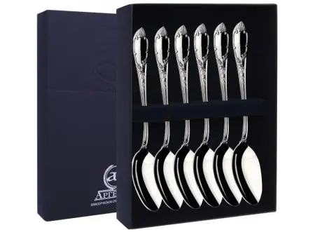 Серебряный набор «Престиж» 6 чайных ложек