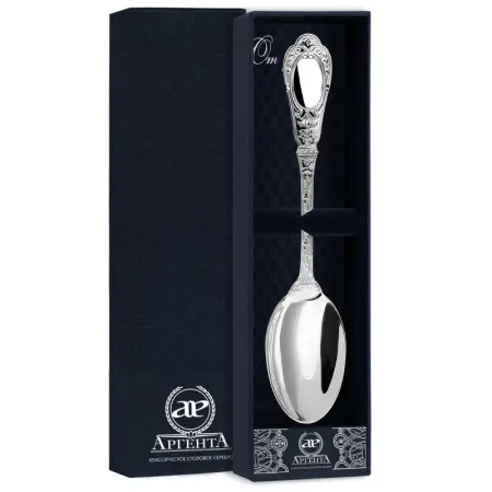 Серебряная столовая ложка «Фамильная»