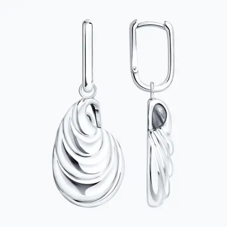 Серьги из серебра