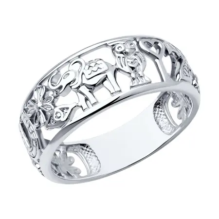 Кольцо из серебра