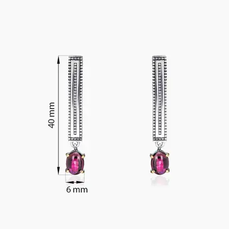 Серебряные серьги «Винтаж»