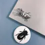 Серебряная подвеска «Жук-олень»