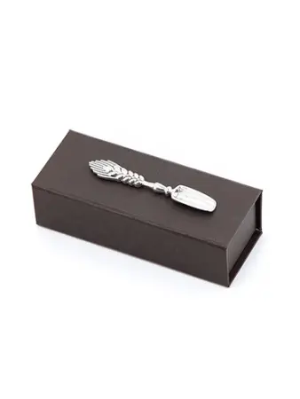 Серебряная ложка для соли «Колосок»