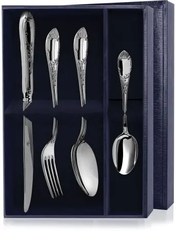 Серебряный набор столовый «Эгоист-Престиж»