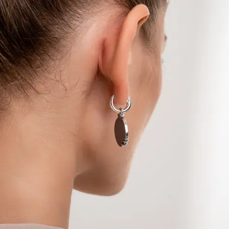 Серьги из серебра