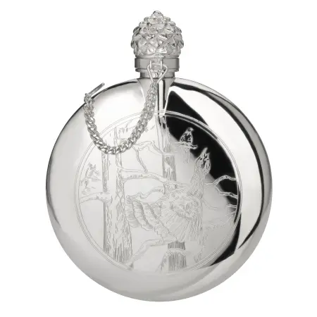 Фляга из серебра «Тетерев Охотничья»