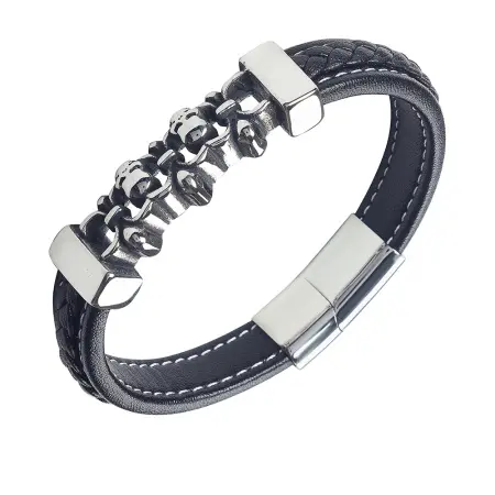 Кожаный браслет