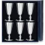 Набор серебряных рюмок «№4» - 6 предметов