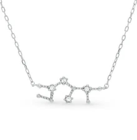 Серебряное колье «Стрелец»