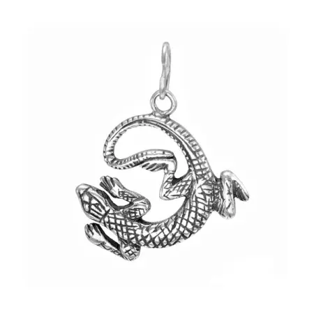 Серебряная подвеска «Варан»