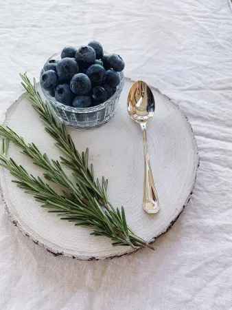 Серебряная чайная ложка «Элегант»