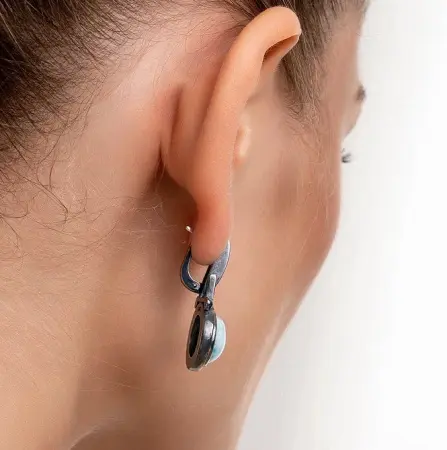 Серебряные серьги «Небесные Чары»