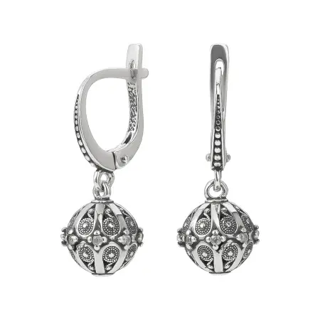Серьги из серебра