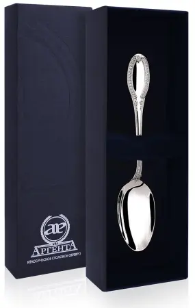 Серебряная кофейная ложка «Император»