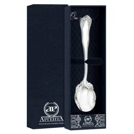 Ложка для сахара «Узоры» в футляре