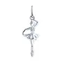Подвеска из серебра «Балерина»