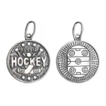 Серебряная подвеска «Шайба»