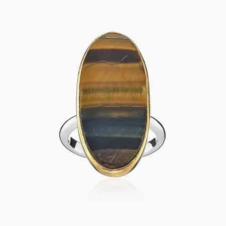 Серебряное кольцо «Древесный Мотив»