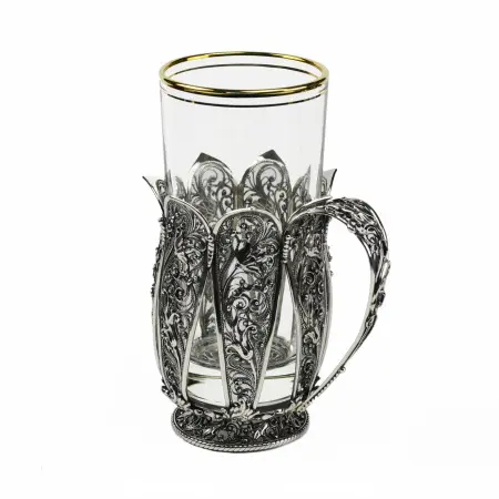 Серебряный подстаканник «Вдохновение»