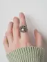 Серебряное кольцо с жемчугом